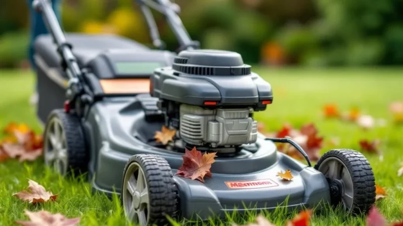 Avant l’Hiver : L’ Astuce Incontournable pour Sauver Votre Tondeuse