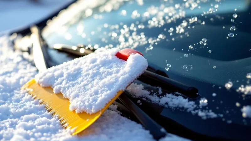 Cette astuce simple pour éviter le gel du pare-brise en hiver