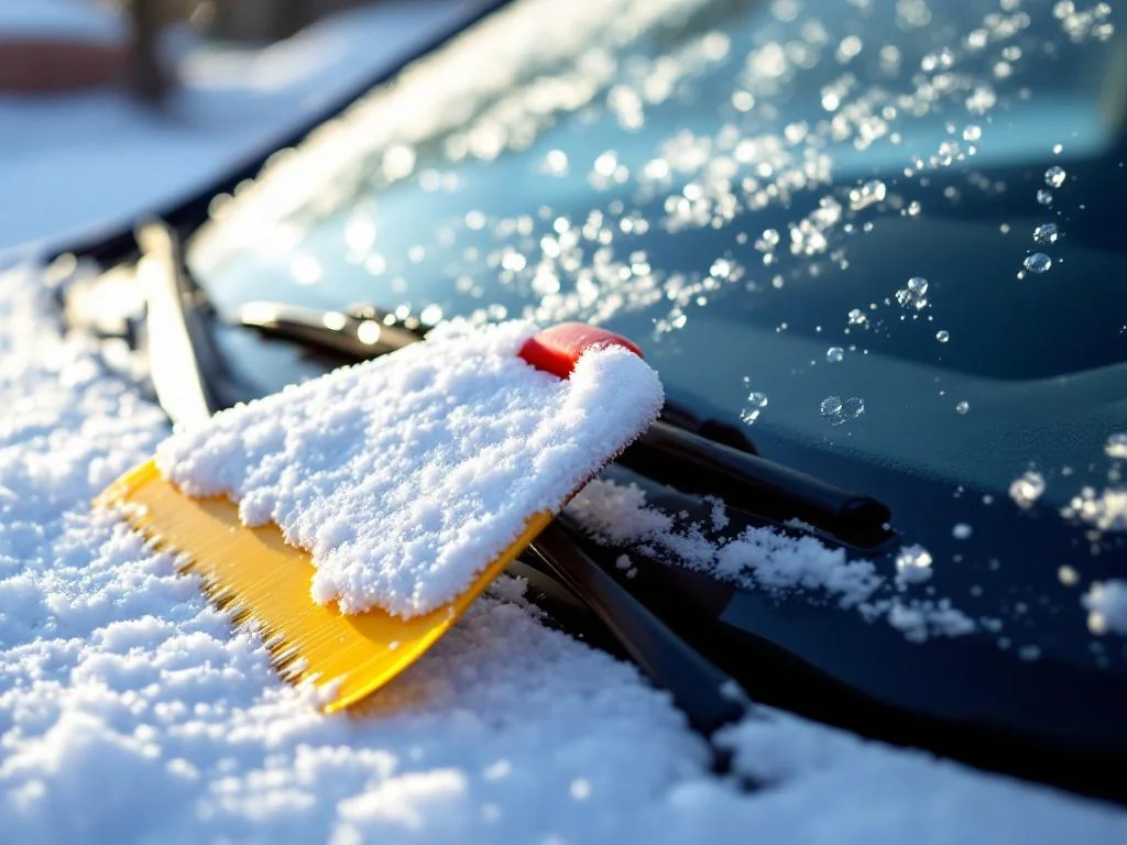 Cette astuce simple pour éviter le gel du pare-brise en hiver