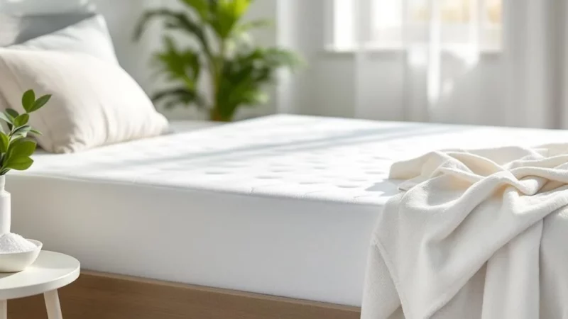Découvrez comment le bicarbonate de soude transforme votre matelas en paradis frais