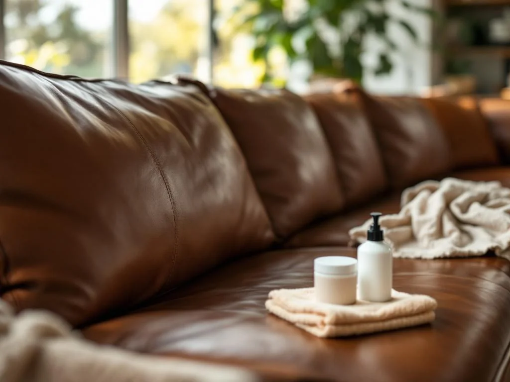 Les Astuces secrètes pour rendre votre canapé en cuir comme neuf