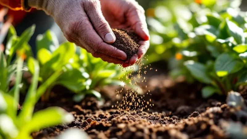 Ne rangez pas votre jardin, utilisez le marc de café pour protéger vos plantes en hiver