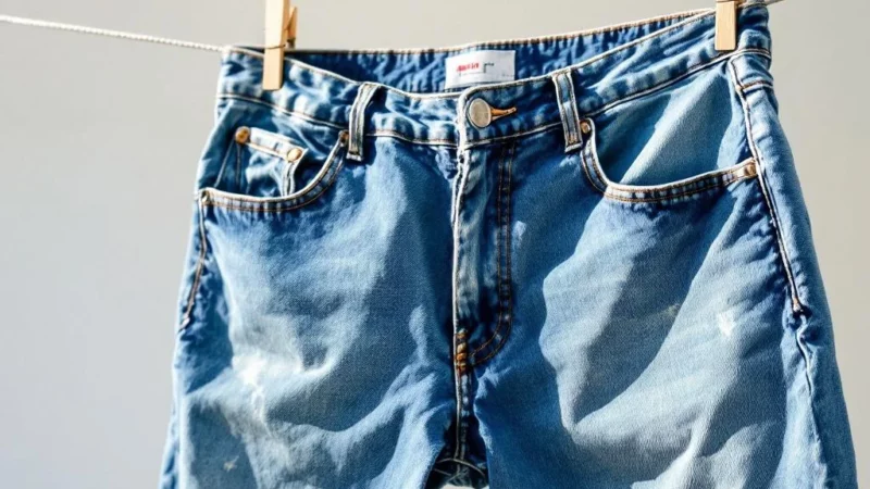 Pourquoi vos jeans deviennent-ils rigides après lavage ? Découvrez la vérité