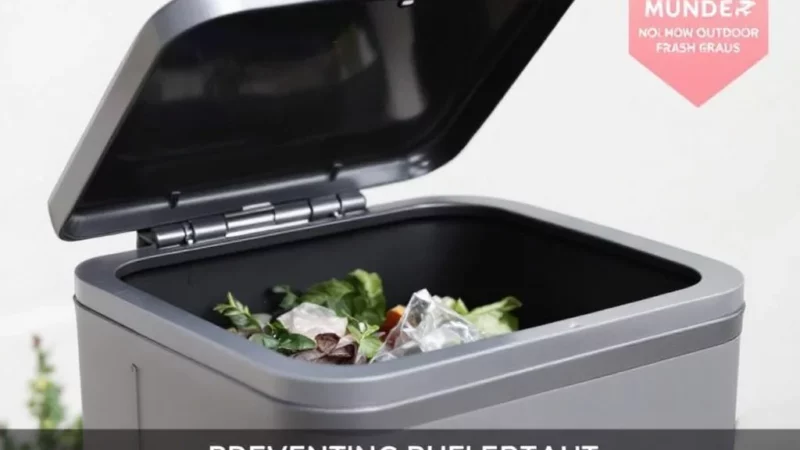 Pourquoi votre poubelle sent mauvais et comment y remédier rapidement