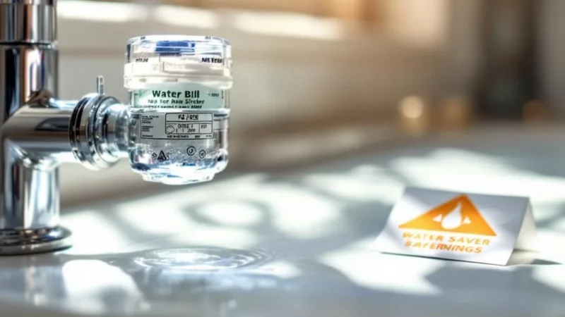 Réduisez vos factures d’eau Grace a cet objet a moins de 10 €