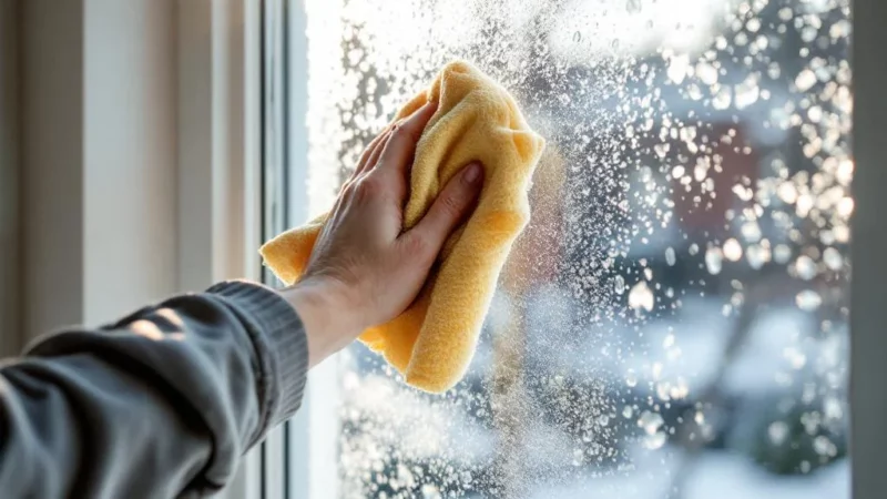 Comment éliminer définitivement la buée sur vos fenêtres cet hiver