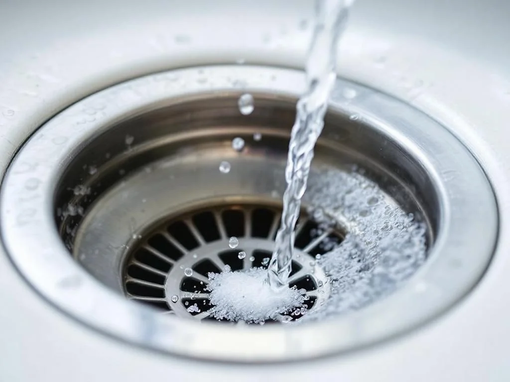 Débouchez vos canalisations naturellement avec du sel et de l’eau chaude