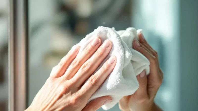 Découvrez le secret du vinaigre blanc pour nettoyer vos miroirs sans traces