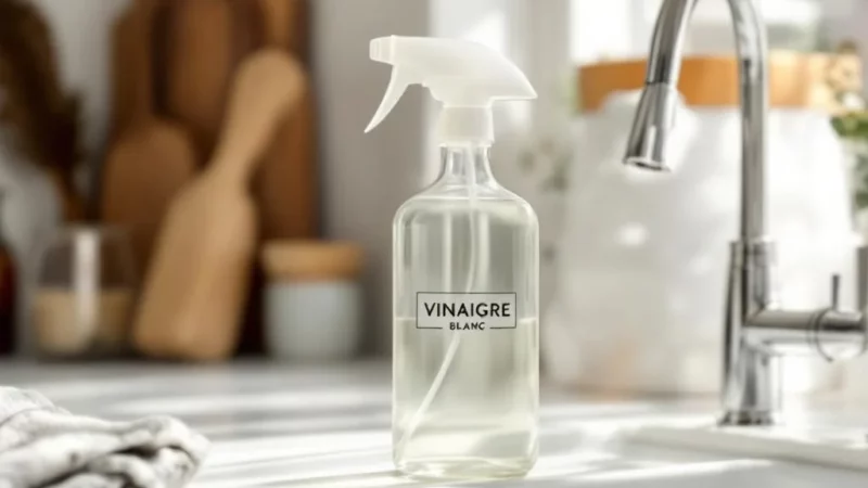 Nettoyants anticalcaires : le vinaigre blanc aussi efficace et bien moins cher