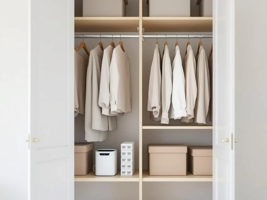 Comment éliminer l’humidité cachée de vos placards en 5 astuces