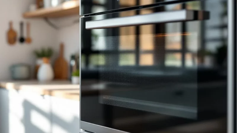 Comment nettoyer facilement la vitre de votre four sans effort