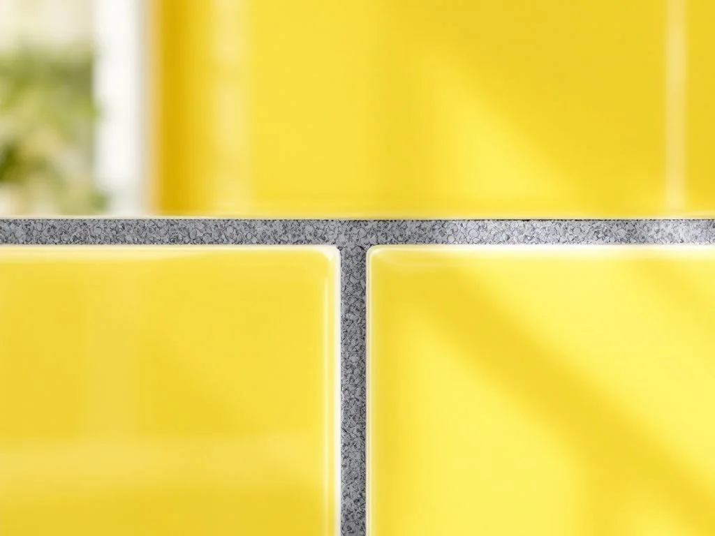 Joints de carrelage jaunes ou noirs : le secret pour un nettoyage miracle