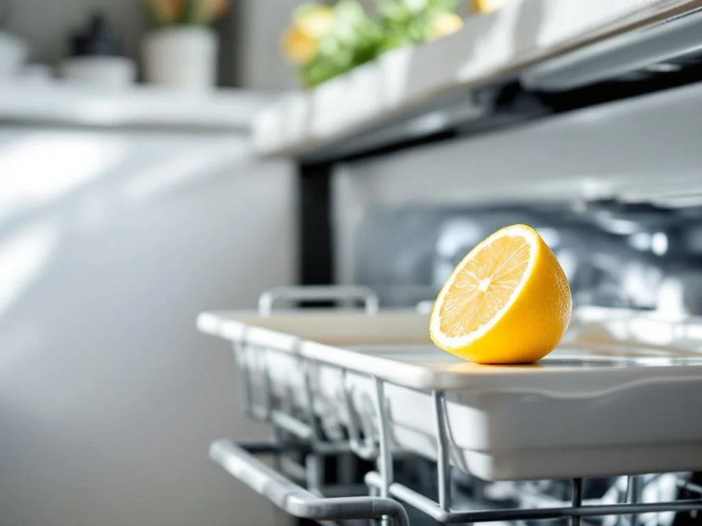 Lavez votre lave-vaisselle avec du citron et dites adieu aux mauvaises odeurs