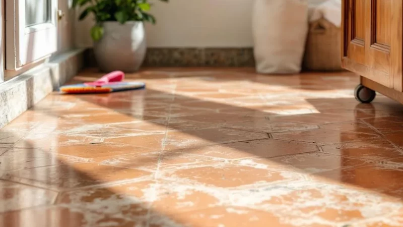 Redonnez vie à vos tomettes anciennes en évitant les erreurs coûteuses