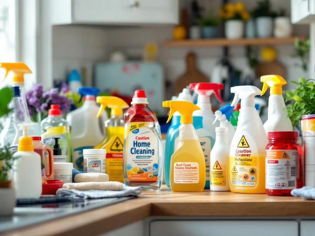 Attention aux mélanges toxiques dans vos produits ménagers maison