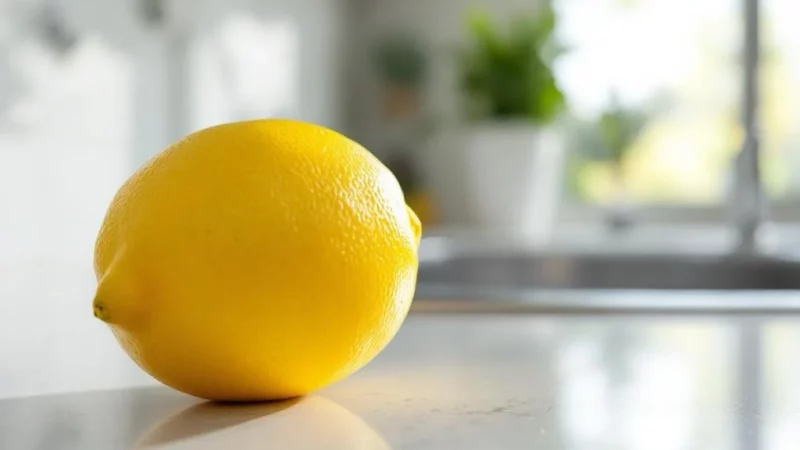 Ce fruit secret qui élimine l&rsquo;humidité sous votre évier en un clin d&rsquo;œil