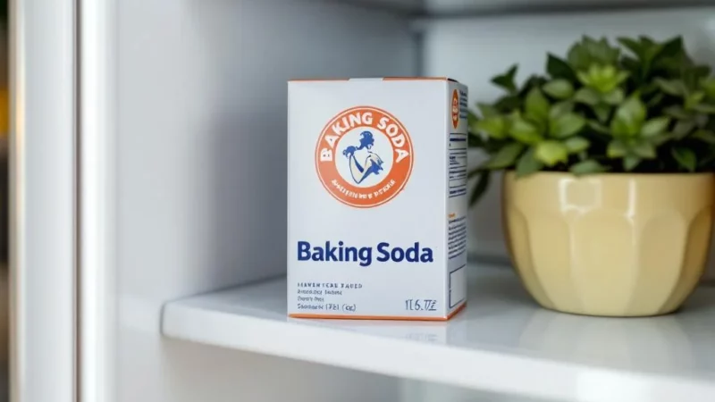 Comment éliminer l&rsquo;odeur du frigo naturellement avec du bicarbonate