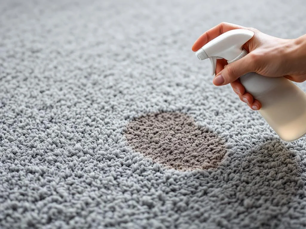 Comment nettoyer facilement votre moquette tachée sans effort