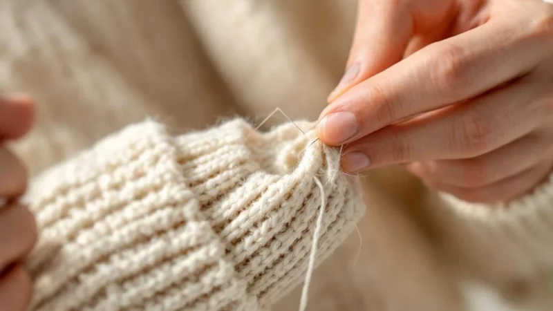 Comment sauver votre pull en laine en un clin d’œil et éviter la catastrophe