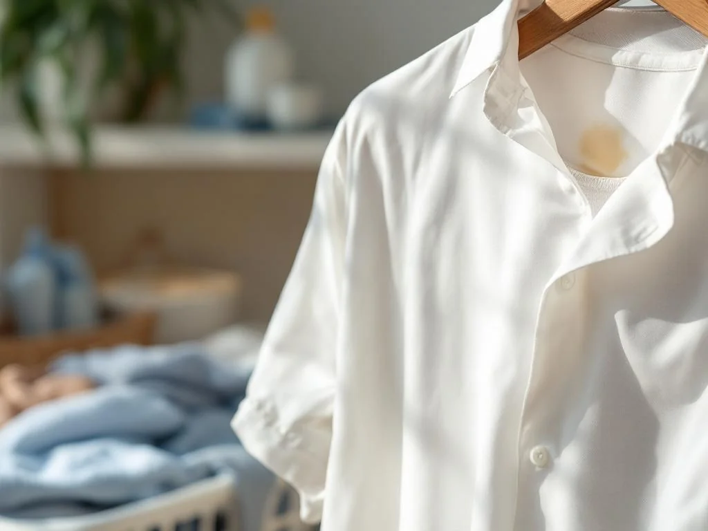 Éliminer les auréoles jaunes au bicarbonate sans abîmer vos vêtements