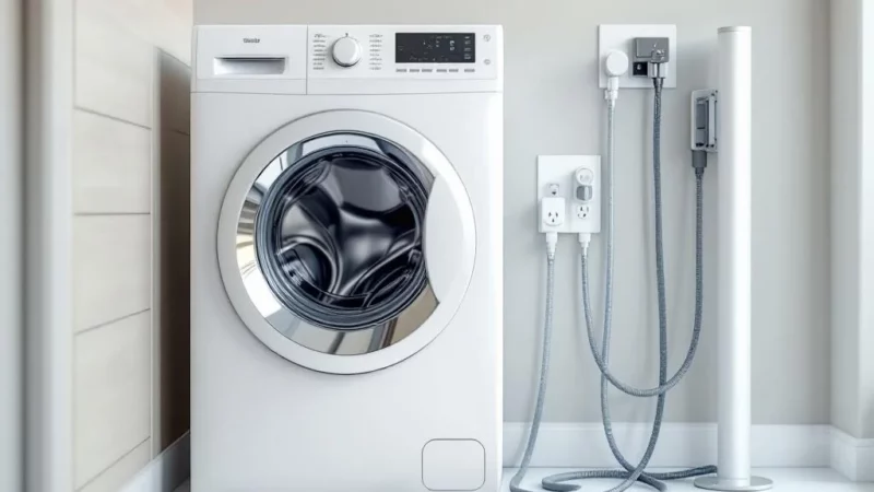 Installer sa machine à laver sans erreur : évitez les fuites coûteuses