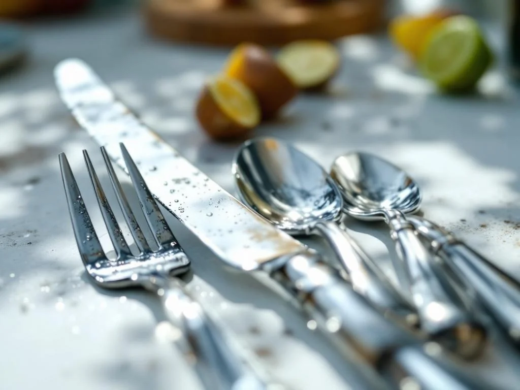L&rsquo;Erreur Qui Détériore Vos Couverts en Inox à Chaque Lavage