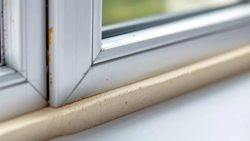 La méthode simple pour des joints de fenêtres comme neufs sans les abîmer