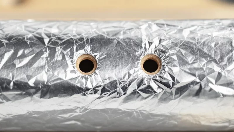 Le secret surprenant des deux trous du papier aluminium qui va tout changer