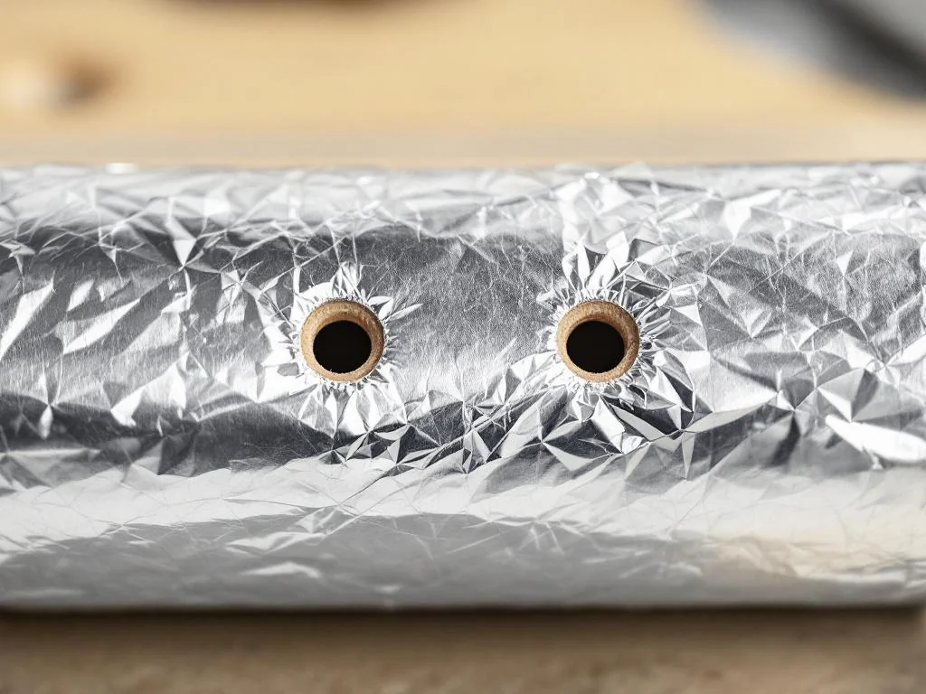 Le secret surprenant des deux trous du papier aluminium qui va tout changer