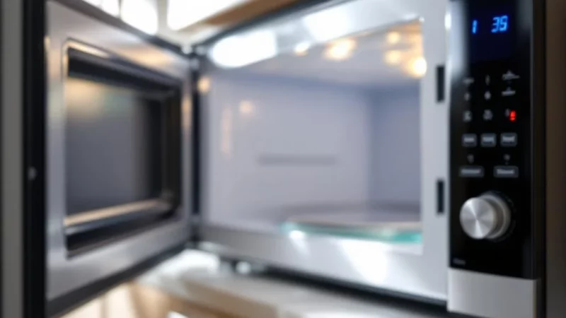 Micro-ondes : pourquoi il se salit et comment l’éviter