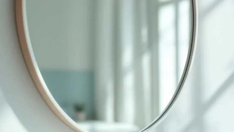 Miroir Impeccable : La Technique Simple pour un Résultat Sans Traces