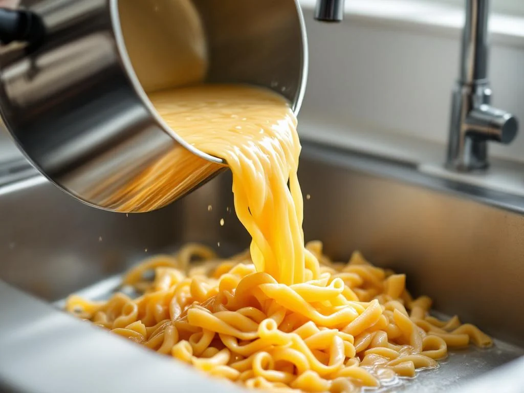 Ne jetez plus l’eau de vos pâtes : un geste qui pourrait ruiner vos canalisations