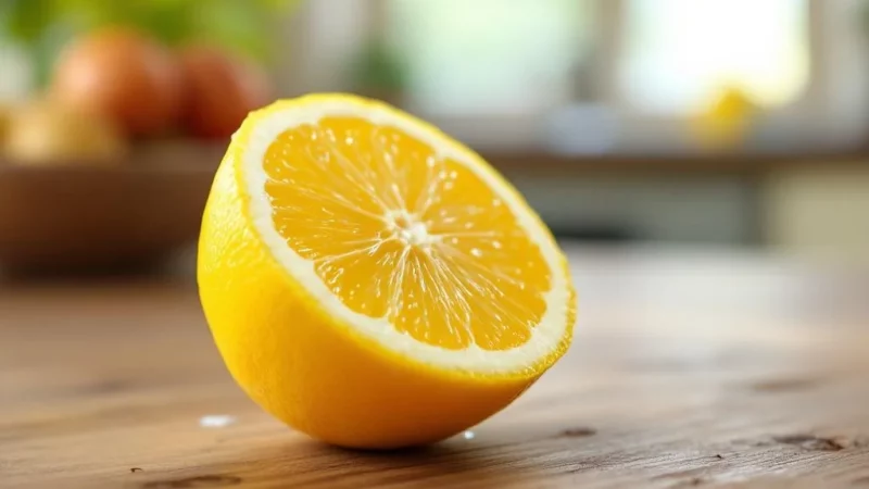 Ne Jetez Plus Vos Restes de Citron Découvrez Leur Trésor Caché