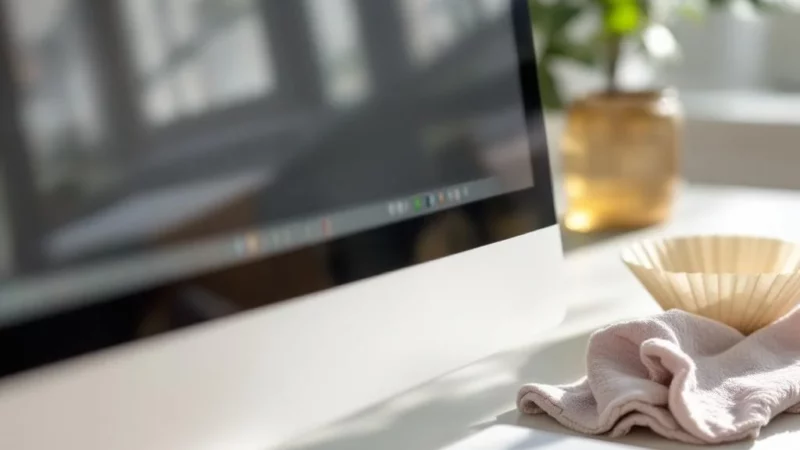 Nettoyez vos écrans avec un filtre à café : la méthode miracle à découvrir