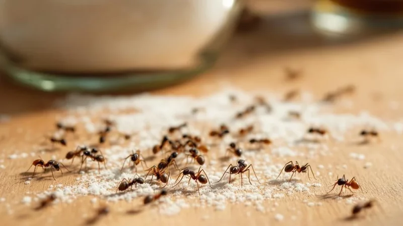 Pourquoi les fourmis envahissent-elles votre maison et comment s&rsquo;en débarrasser