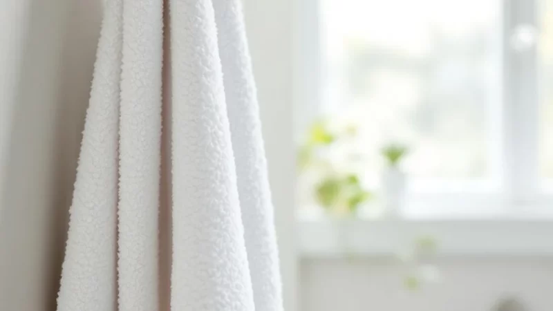 Pourquoi vos serviettes deviennent rêches et comment y remédier
