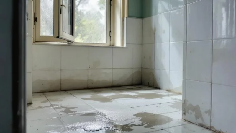 Pourquoi votre salle de bain sent l’humidité malgré le nettoyage