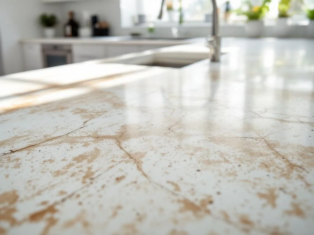 Votre plan de travail stratifié se dégrade : l’erreur d’entretien à éviter absolument