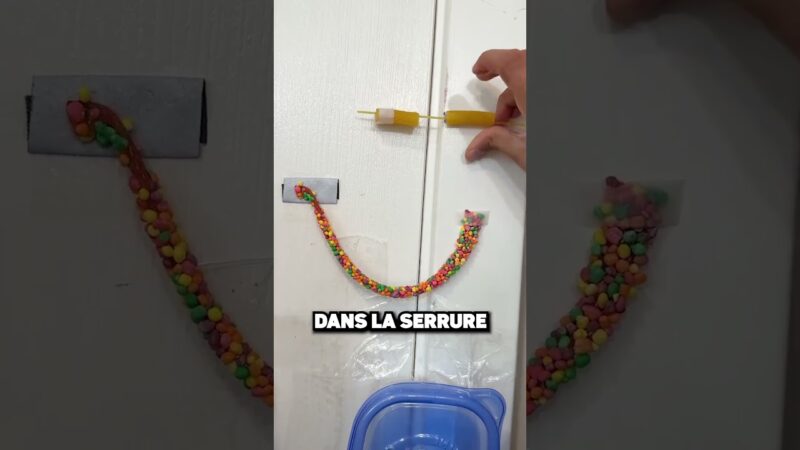 [Vidéo] IL UTILISE UNE BOUTEILLE POUR FERMER SA PORTE ! 😱🚗🍶