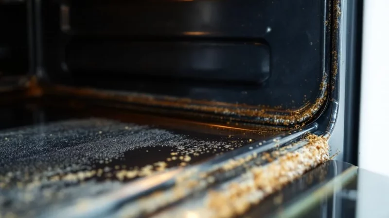 Attention à cette erreur de nettoyage qui fait proliferer les bactéries dans votre four