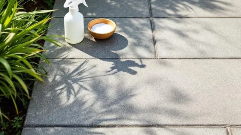 Ce remède étonnant dans votre frigo pour une terrasse antidérapante sans mousse