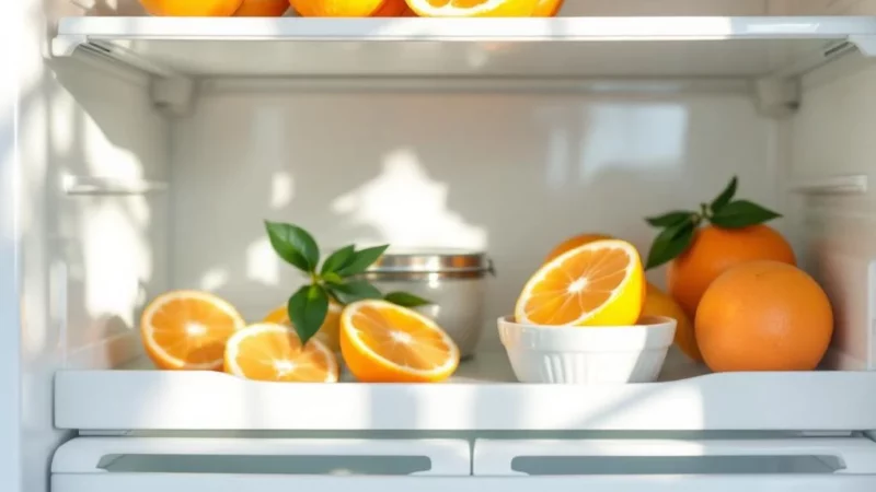 Comment éliminer l’odeur du frigo en 5 minutes