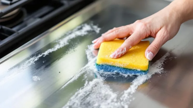 Comment nettoyer facilement une plaque de four noircie