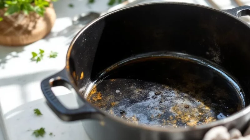 Comment sauver votre cocotte brûlée et retrouver son éclat en un clin d&rsquo;œil