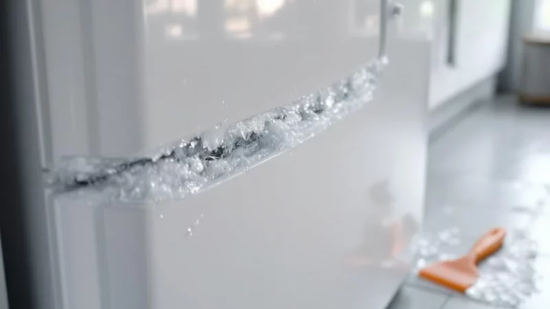 Dégivrez votre congélateur rapidement avec cette astuce