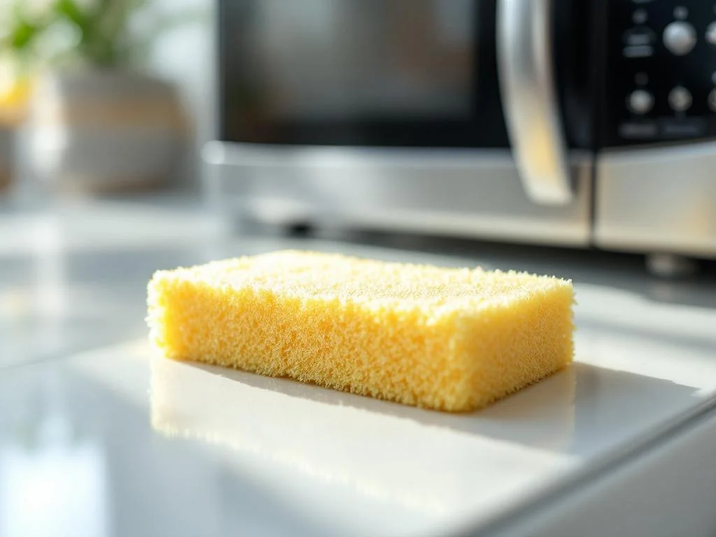 Ne pas rincer votre éponge peut être dangereux découvrez la méthode micro-ondes essentielle