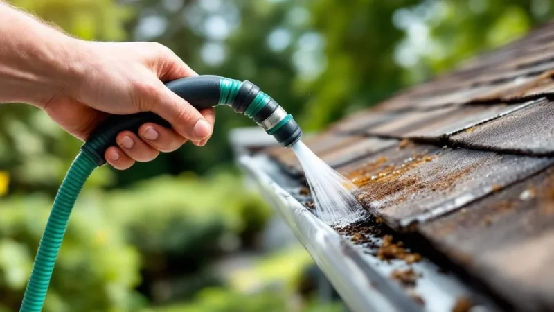 Nettoyez vos gouttières sans monter sur le toit grâce à cette astuce révolutionnaire