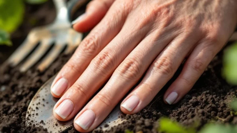 Ongles noirs après le jardinage : la solution miracle en 3 secondes