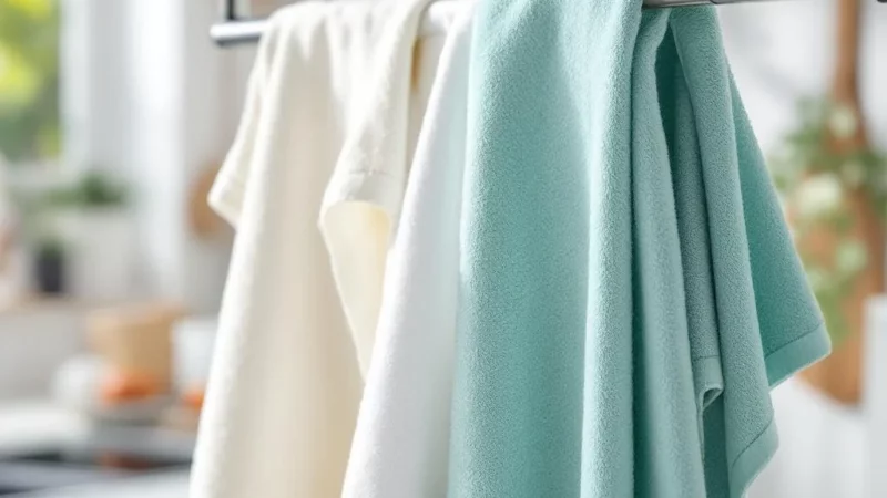 Quand et comment laver vos torchons pour éviter les bactéries