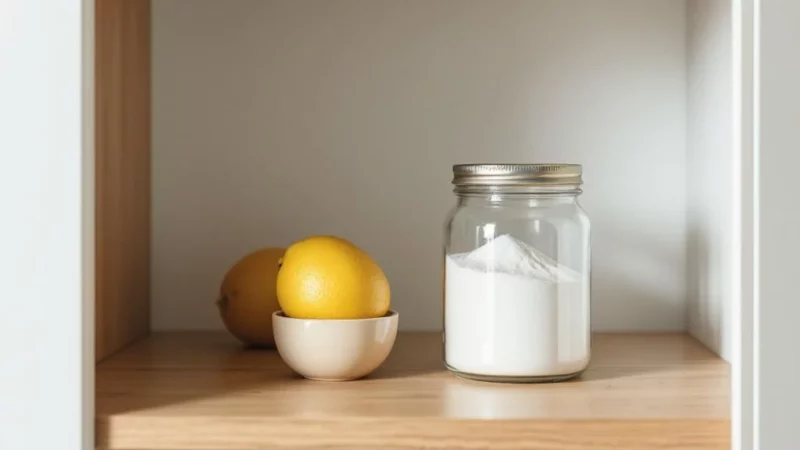 Révélation : Nettoyez vos placards en un clin d’œil avec 2 ingrédients miracle
